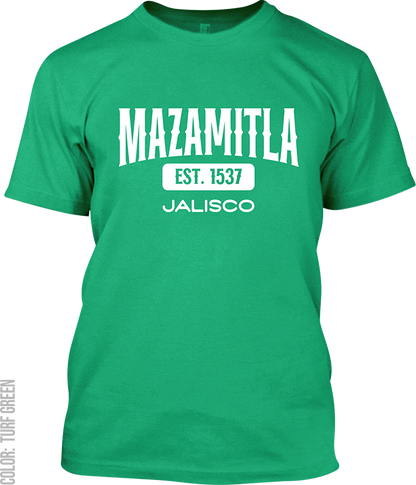 Mazamitla, Jalisco Athletic T-Shirt