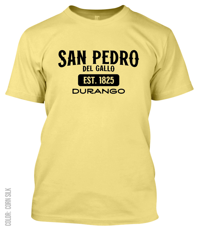 San Pedro Del Gallo, Durango Athletic T-Shirt