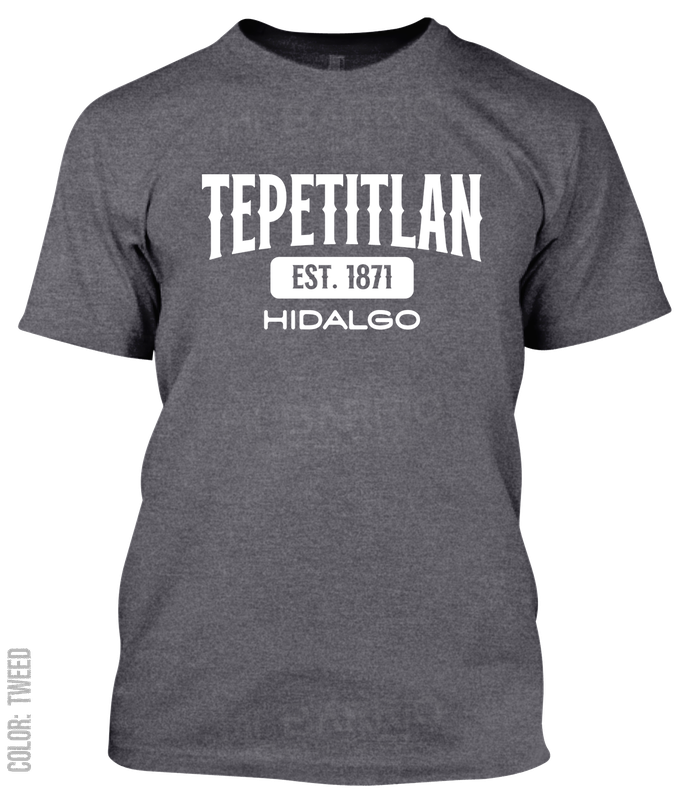 Tepetitlan, Hidalgo Athletic T-Shirt