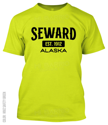 Seward, Alaska Athletic T-Shirt
