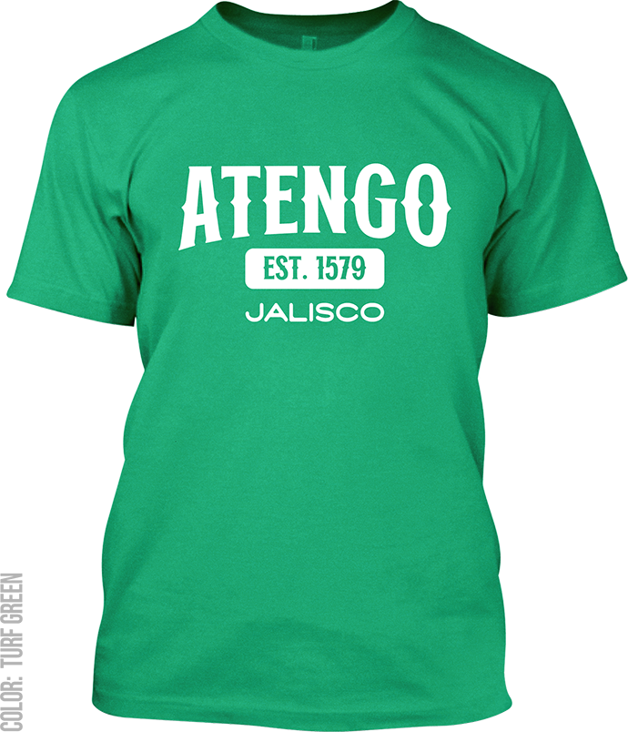 Atengo, Jalisco Athletic T-Shirt