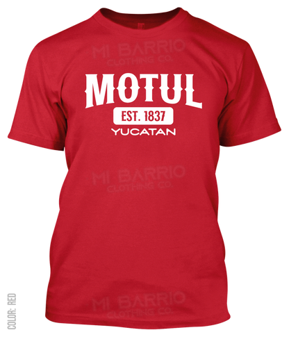 Motul, Yucatan Athletic T-Shirt