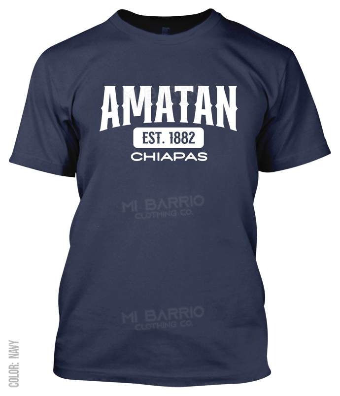 Amatan, Chiapas Athletic T-Shirt