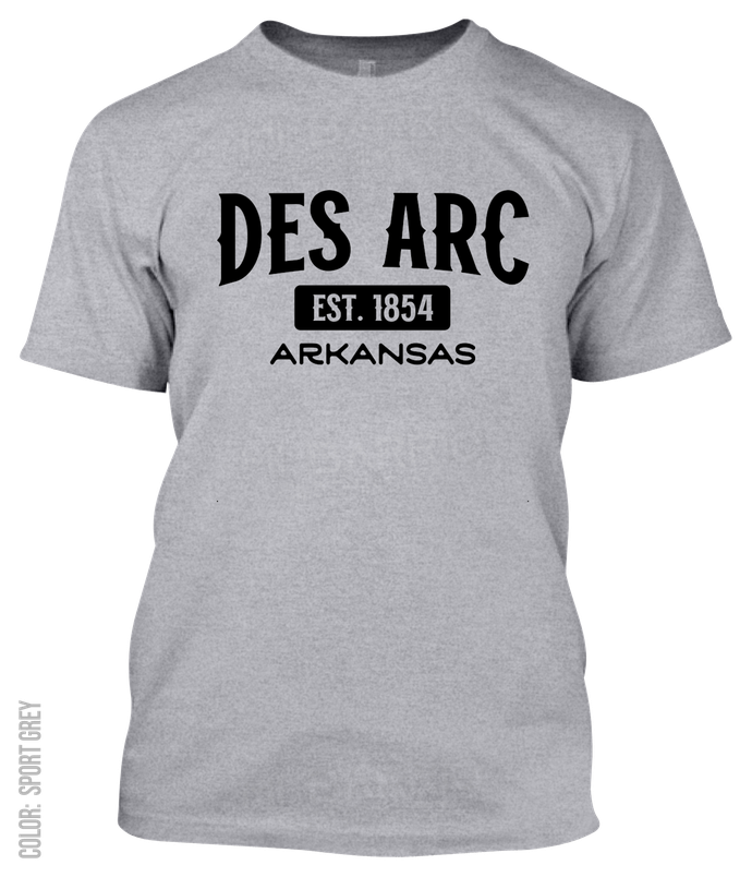Des Arc, Arkansas Athletic T-Shirt
