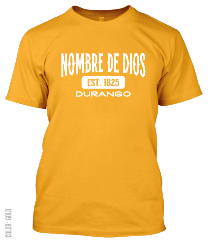 Nombre De Dios, Durango Athletic T-Shirt