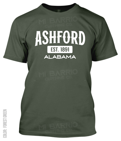Ashford, Alabama Athletic T-Shirt