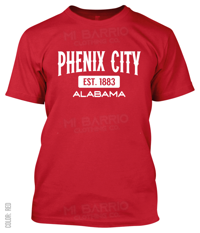 Phenix City, Alabama Athletic T-Shirt
