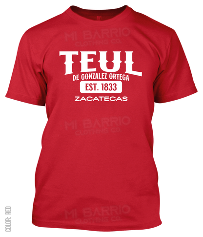 Teul De Gonzalez Ortega, Zacatecas Athletic T-Shirt