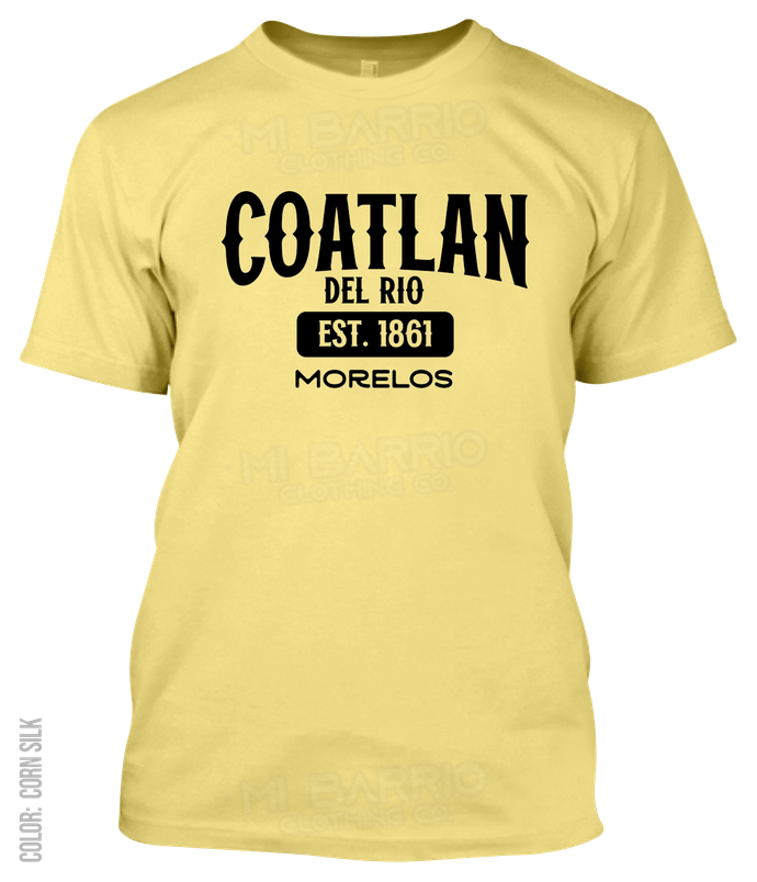 Coatlan Del Rio, Morelos Athletic T-Shirt