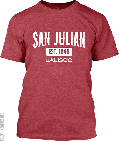 San Julian, Jalisco Athletic T-Shirt