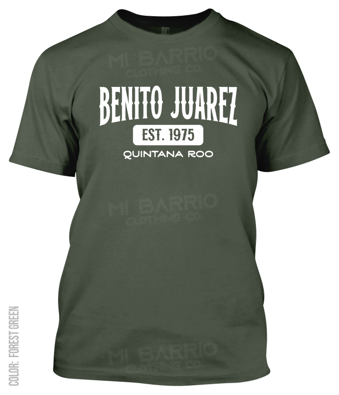 Benito Juarez, Quintana Roo Athletic T-Shirt