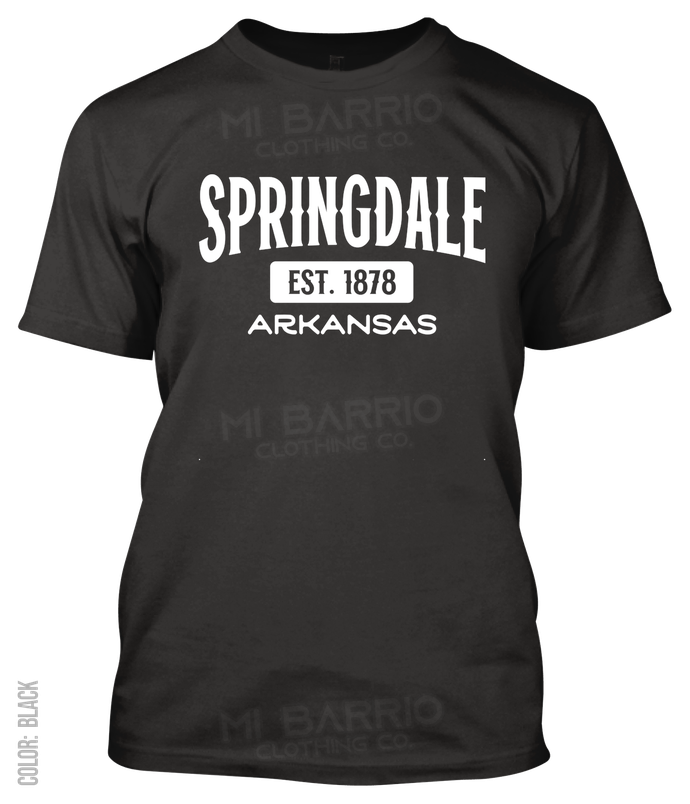 Springdale, Arkansas Athletic T-Shirt