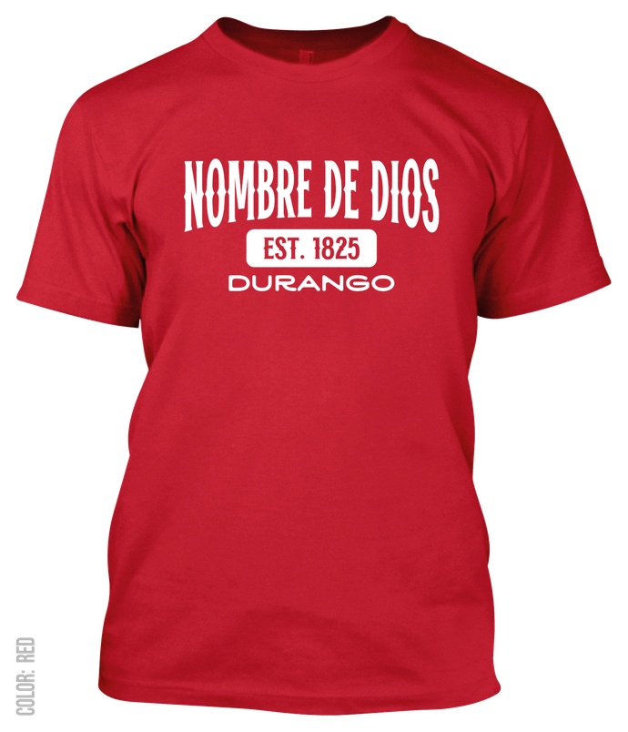 Nombre De Dios, Durango Athletic T-Shirt