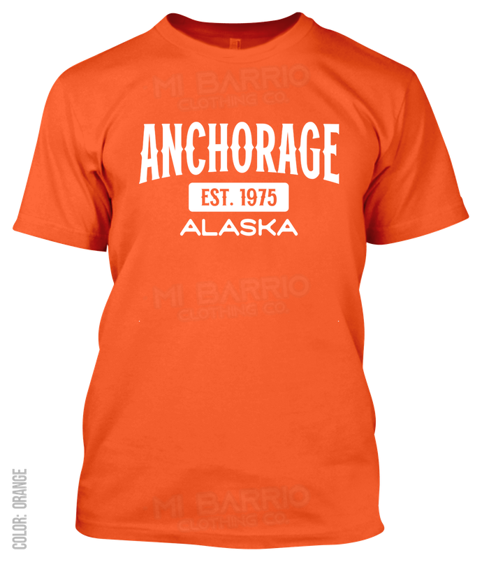 Anchorage, Alaska Athletic T-Shirt