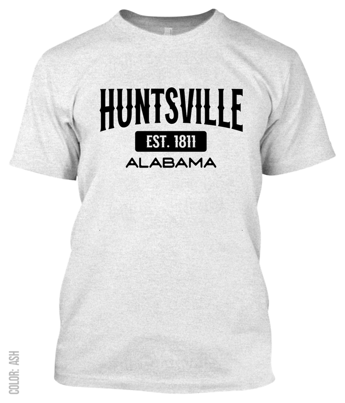 Huntsville, Alabama Athletic T-Shirt