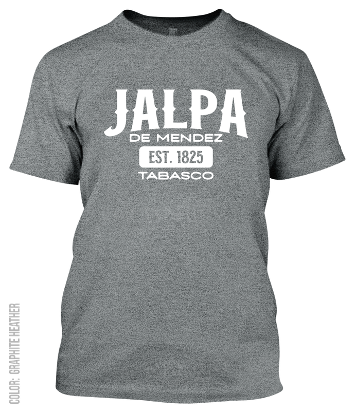 Jalpa De Mendez, Tabasco Athletic T-Shirt