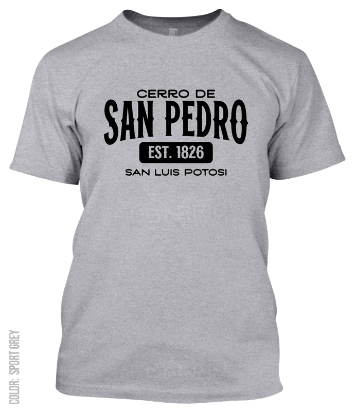 Cerro De San Pedro, San Luis Potosi Athletic T-Shirt
