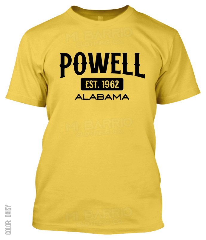 Powell, Alabama Athletic T-Shirt