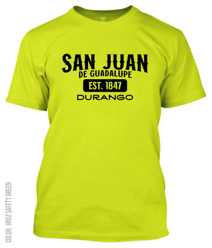San Juan De Guadalupe, Durango Athletic T-Shirt