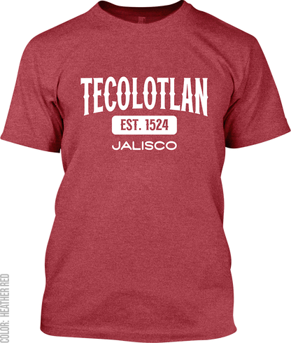 Tecolotlan, Jalisco Athletic T-Shirt