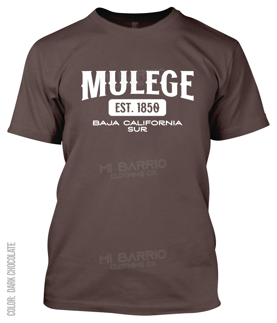 Mulege, Baja California Sur Athletic T-Shirt