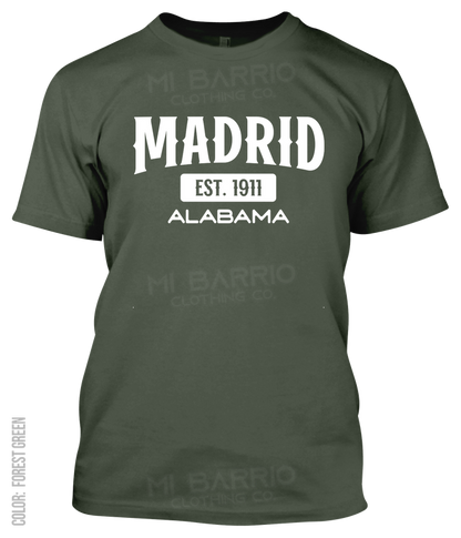 Madrid, Alabama Athletic T-Shirt