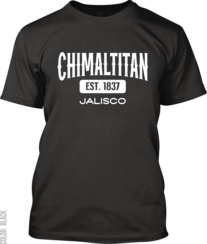 Chimaltitan, Jalisco Athletic T-Shirt