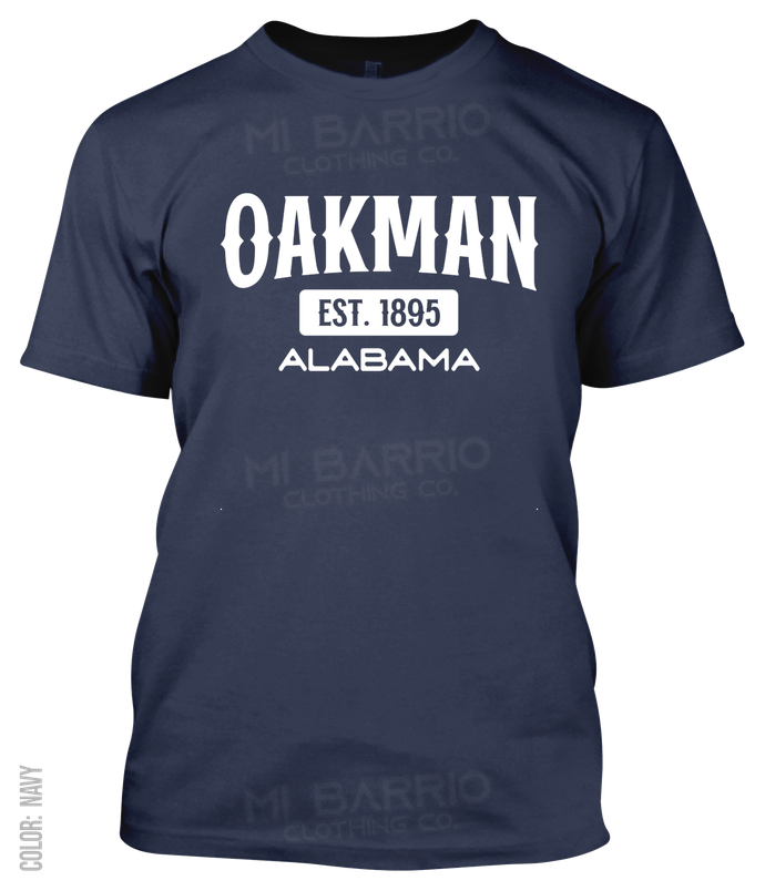 Oakman, Alabama Athletic T-Shirt