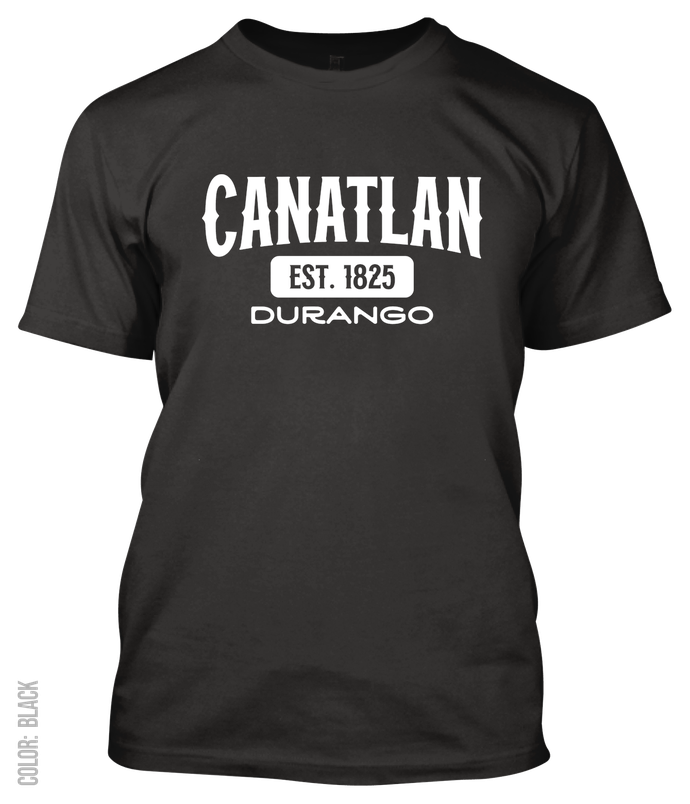 Canatlan, Durango Athletic T-Shirt