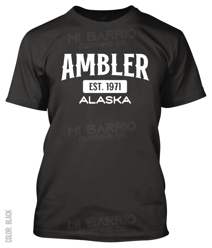Ambler, Alaska Athletic T-Shirt