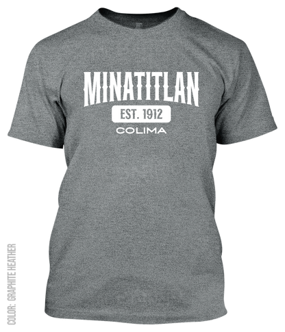 Minatitlan, Colima Athletic T-Shirt