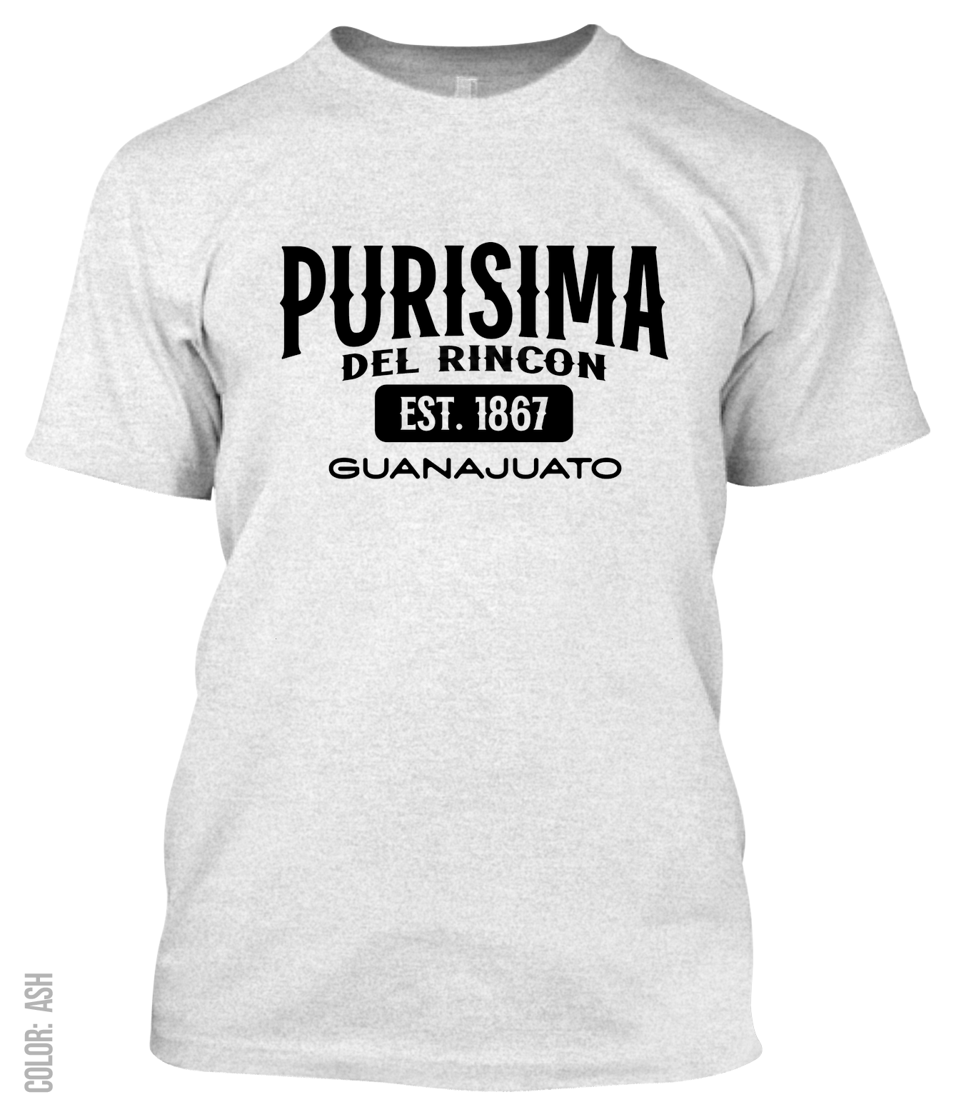 Purisima Del Rincon, Guanajuato Athletic T-Shirt