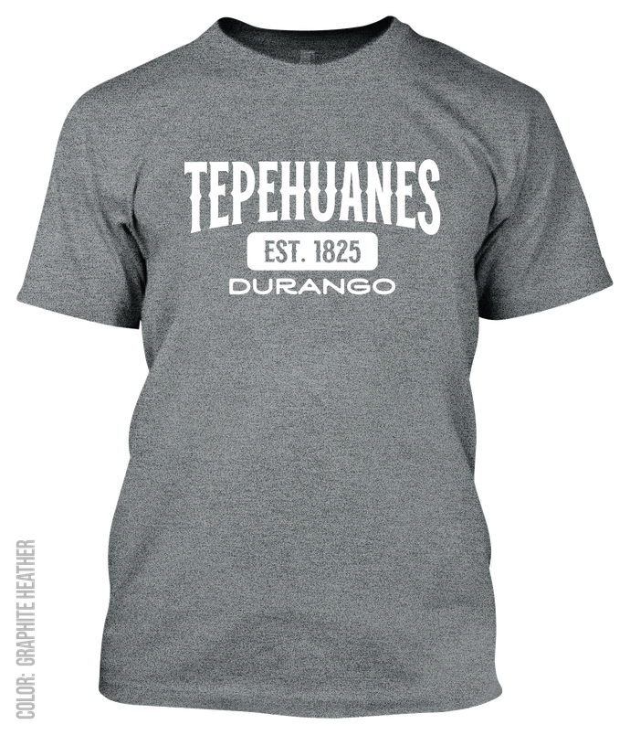 Tepehuanes, Durango Athletic T-Shirt