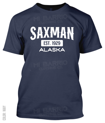 Saxman, Alaska Athletic T-Shirt