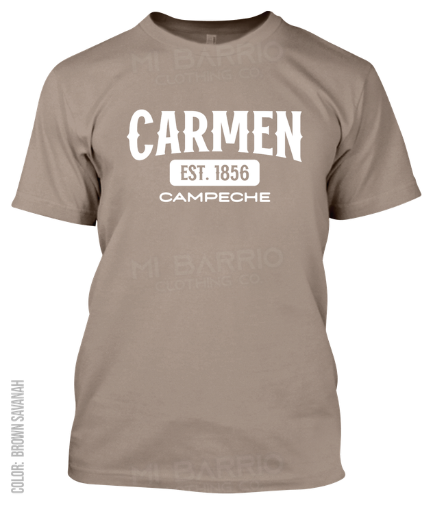 Carmen, Campeche Athletic T-Shirt