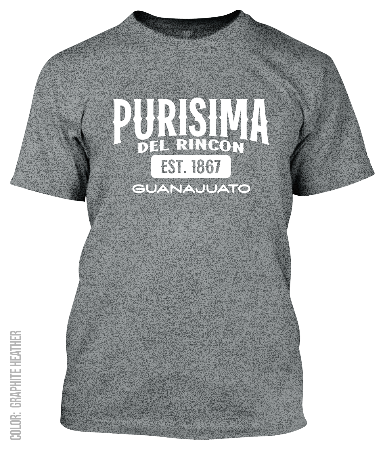Purisima Del Rincon, Guanajuato Athletic T-Shirt