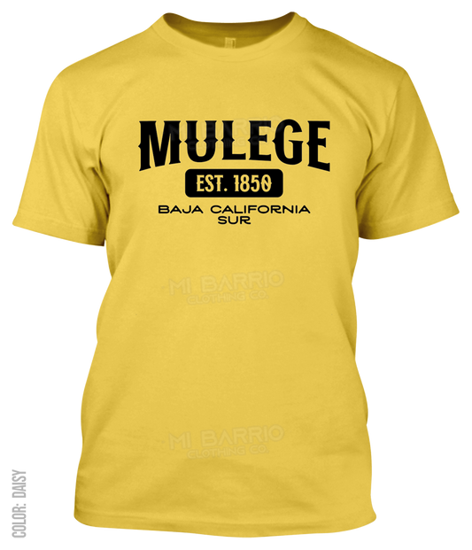 Mulege, Baja California Sur Athletic T-Shirt