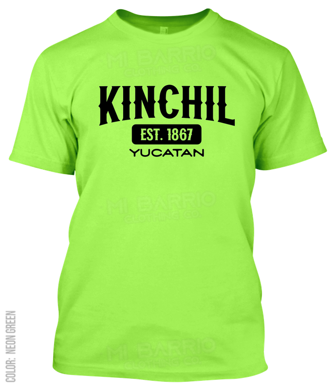Kinchil, Yucatan Athletic T-Shirt