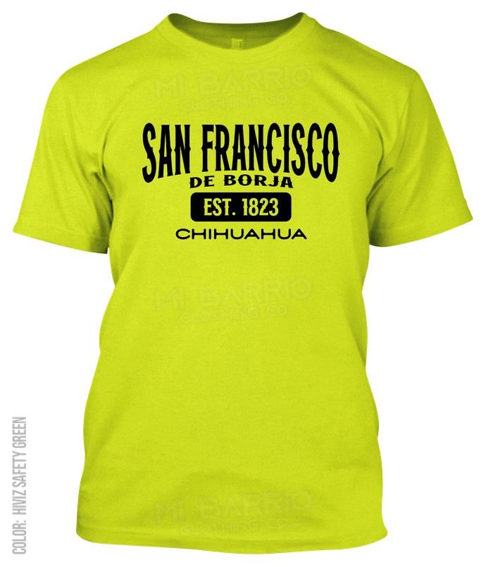 San Francisco De Borja, Chihuahua Athletic T-Shirt