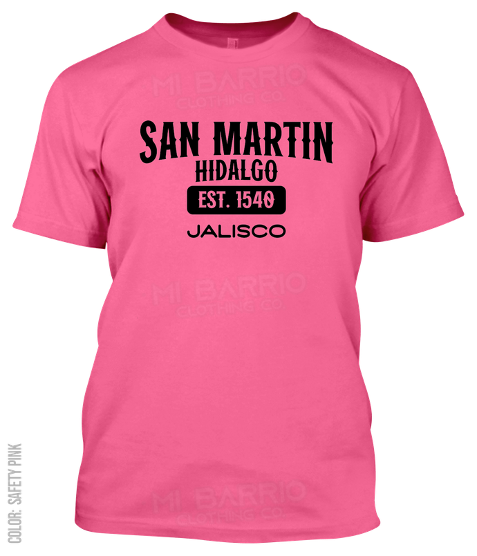 San Martin Hidalgo, Jalisco Athletic T-Shirt