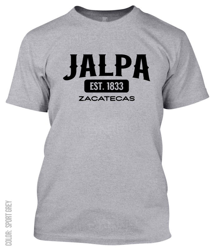 Jalpa, Zacatecas Athletic T-Shirt