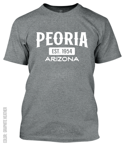 Peoria, Arizona Athletic T-Shirt