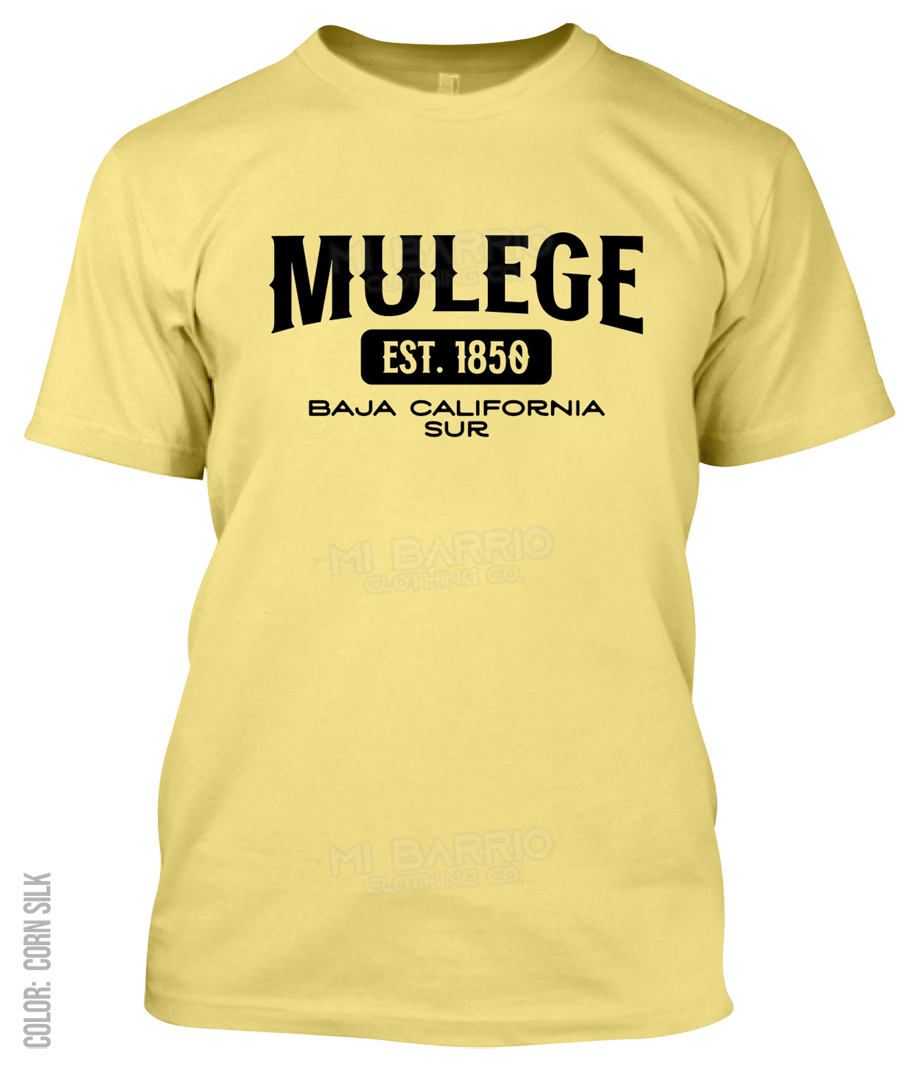 Mulege, Baja California Sur Athletic T-Shirt