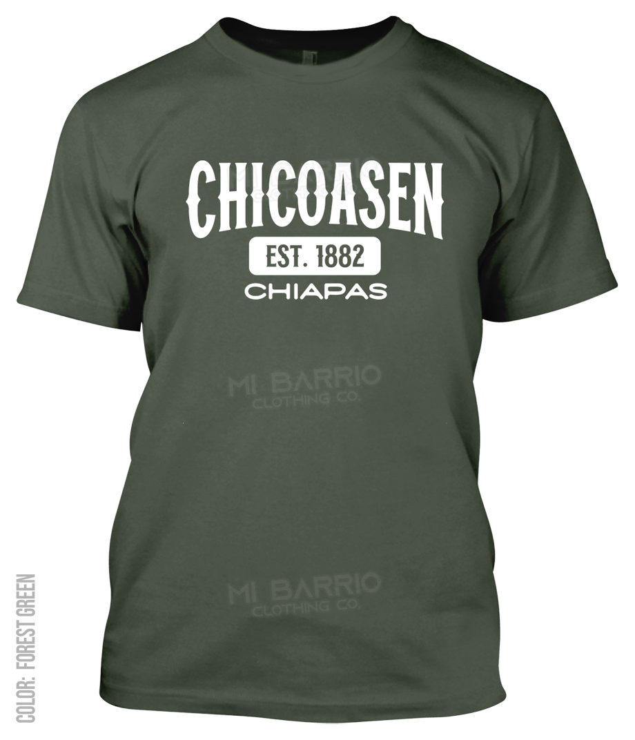 Chicoasen, Chiapas Athletic T-Shirt