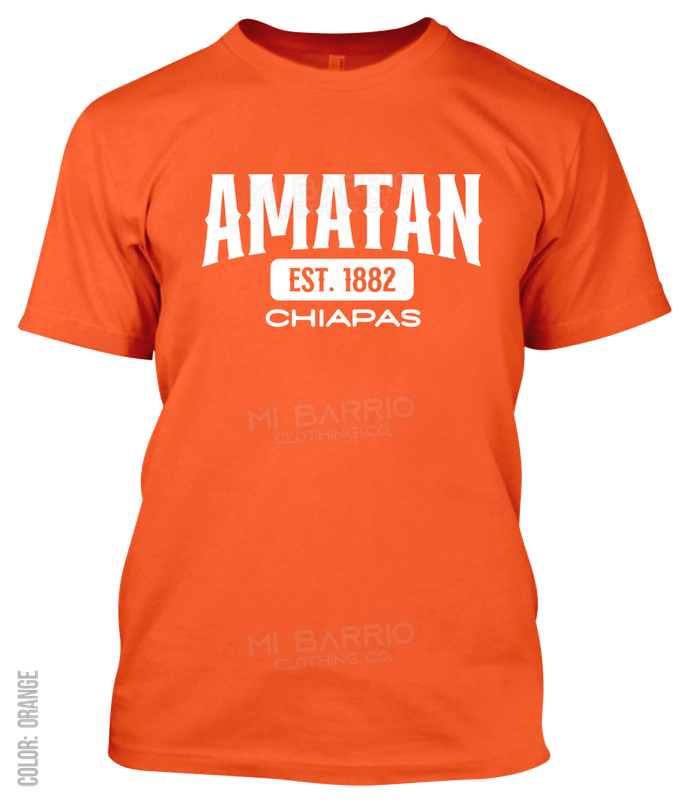 Amatan, Chiapas Athletic T-Shirt