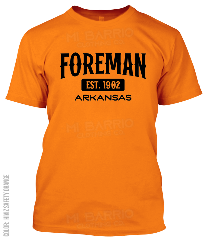Foreman, Arkansas Athletic T-Shirt