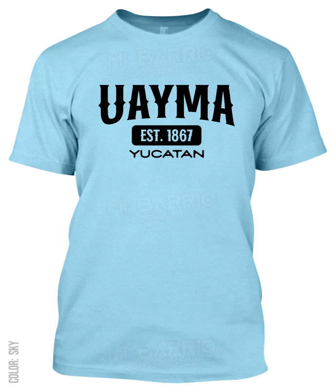 Uayma, Yucatan Athletic T-Shirt
