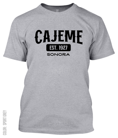 Cajeme, Sonora Athletic T-Shirt