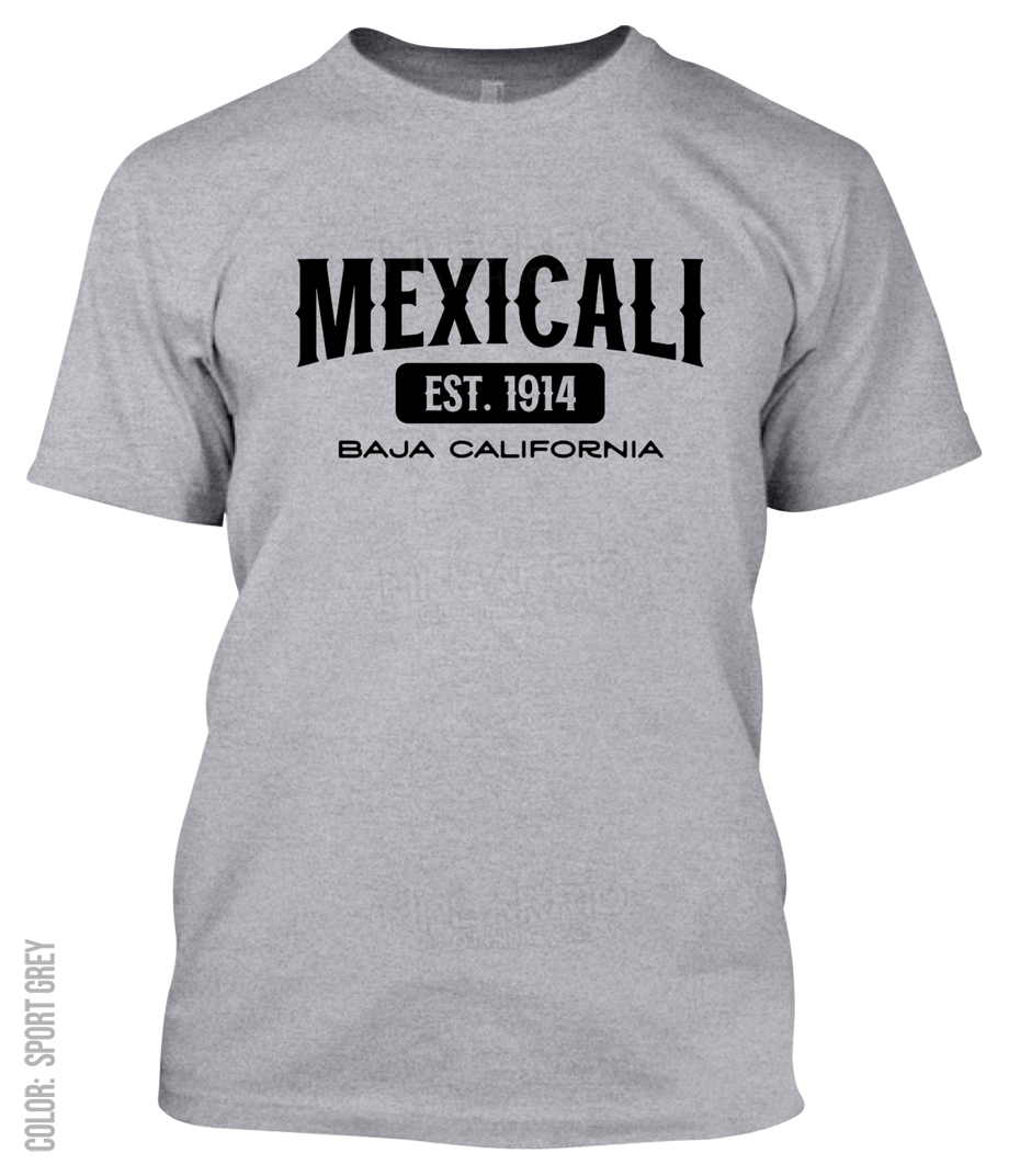Mexicali, Baja California Athletic T-Shirt