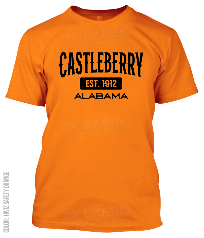 Castleberry, Alabama Athletic T-Shirt
